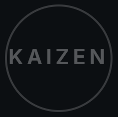 kaizen logo black
